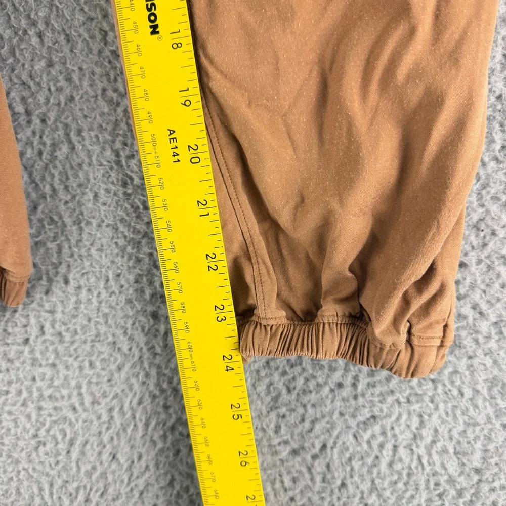 Lululemon Jogger Pants Womens 6 Brown Elastic Waist Drawstring Pockets Gym Yoga - Picture 7 of 14